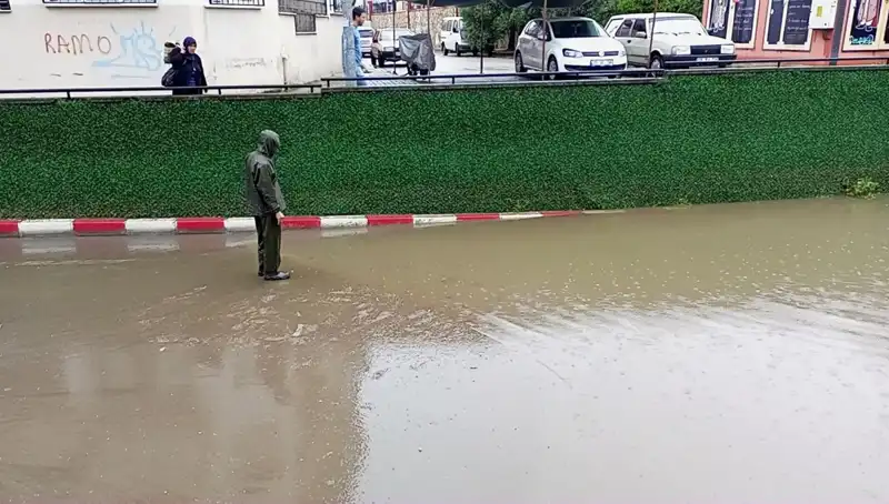 Aydın’da Şiddetli Yağışlar Alt Geçidi Suyun Pençesine Tuttu!