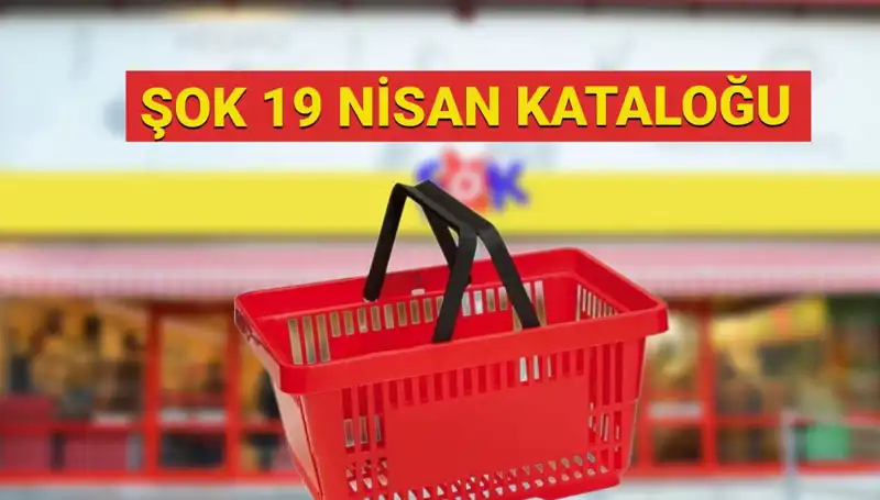 ŞOK’un 19-23 Nisan Aktüel Ürün Kataloğu ile Evler Şenlenecek!