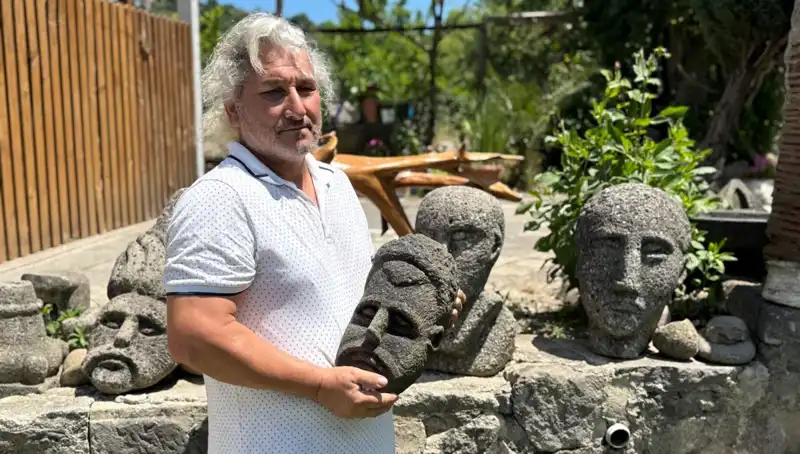 3 Günde Yaratılan Sanat Eserleri Tarihi Eser Sanılıyor: Sanatçı Satmayı Düşünmüyor