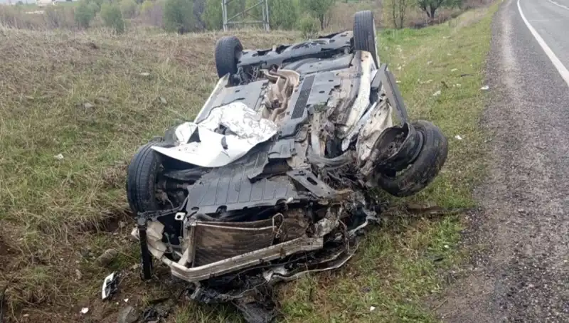 Yola Fırlayan Domuz Kazaya Neden Oldu: Bir Kişi Hayatını Kaybetti
