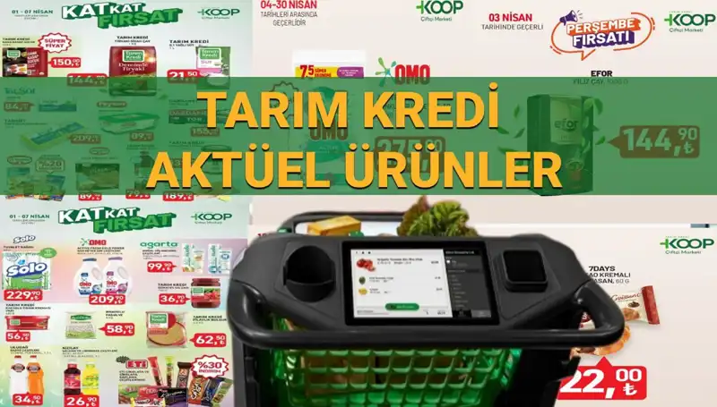 Tarım Kredi Marketleri'nde 4-7 Nisan İçin Kaçırılmayacak İndirimler!