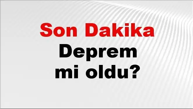 Van'da 22 Nisan 2025'te Şiddetli Bir Deprem Gerçekleşti!