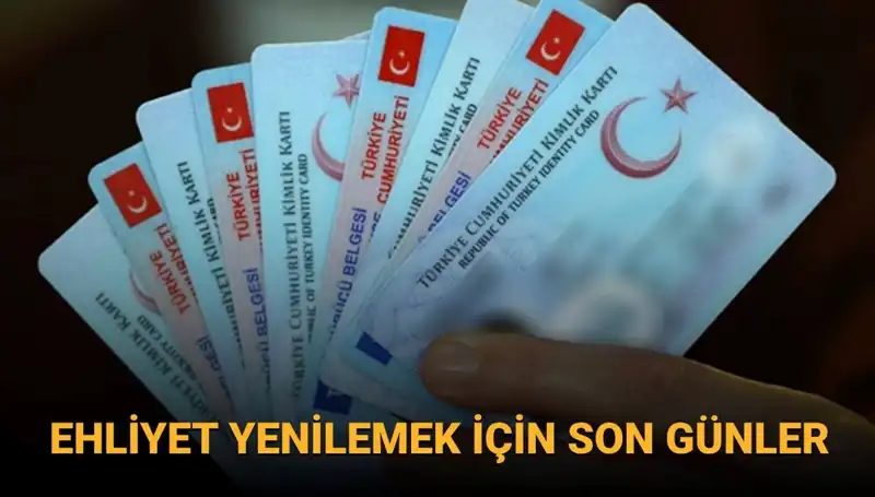2025'e Kadar Ehliyet Yenileme İşlemleri İçin Son Tarih Belirlendi