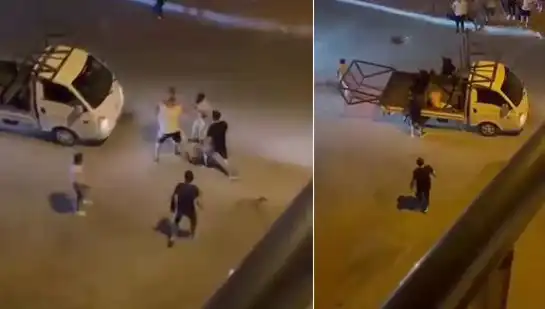 Bursa'da Taciz Şüphelisi Sokakta Mahalleli Tarafından Yakalandı