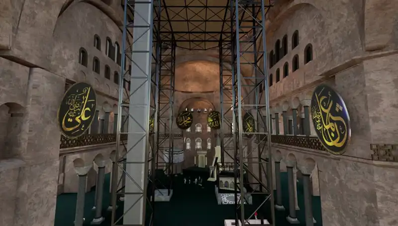 Ayasofya'da Tarihi Restorasyon: Geçmişin İzleri Yeniden Gün Yüzüne Çıkıyor