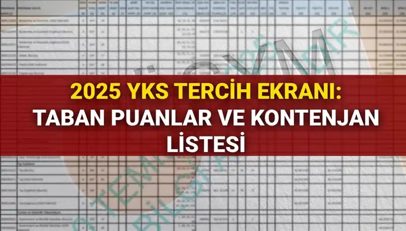 YKS Tercih Dönemi Başladı: 2025 İhtiyaç Duyduğunuz Bilgiler Burada!