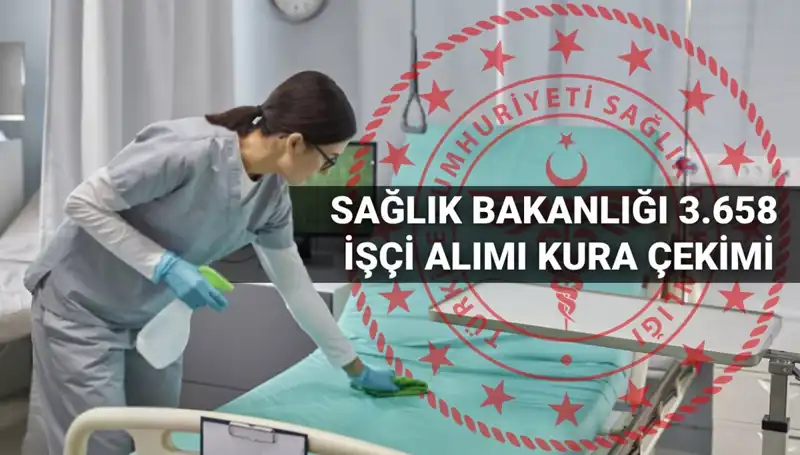 2025 Sağlık Bakanlığı İşçi Alımı: Kuraya Katılacak 3.658 Kişinin Nihai Listesi Açıklandı