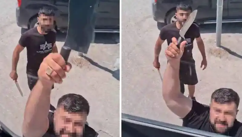 Yol verme tartışması: Satırlı dehşet sokaklarda yankı buldu
