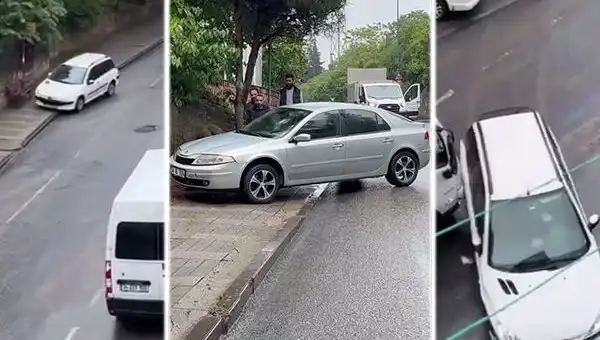 Otobüs Mazot Sızdırdı, Trafikte Kaos Yaşandı!