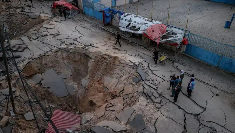 İsrail'in 'Hamas Tüneli' İddiası Çöktü: Su Tahliye Hendeği Bulundu