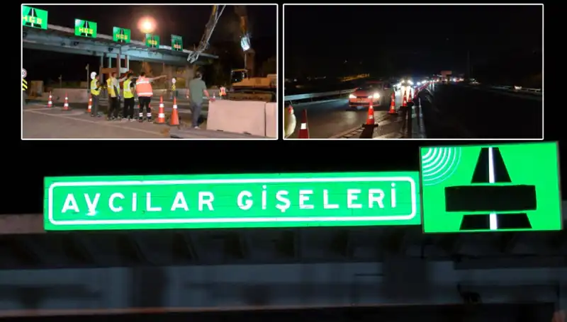 İstanbul Trafiği Krizine Neden Olan Avcılar Gişeleri Çift Yönlü Olarak Kapandı