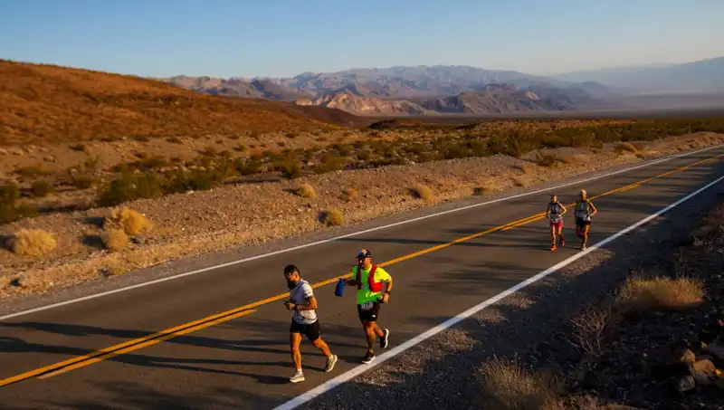 Ölüm Vadisi'nde Koşulan Dünyanın En Zor Maratonu Rekor Kırdı!