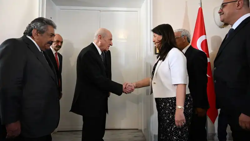 MHP Lideri Devlet Bahçeli, DEM Parti Heyeti ile Tarihi Görüşme Gerçekleştirdi
