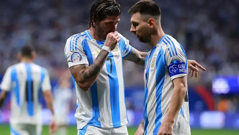 Rodrigo de Paul, Messi ile Saha Dışında Heyecan Verici Bir Buluşma Gerçekleştirdi
