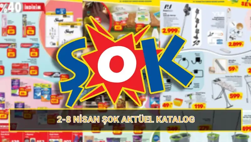 ŞOK 2-8 Nisan Kataloğu: Temizlik Ürünleri ve Elektrikli Süpürge İndirimleri