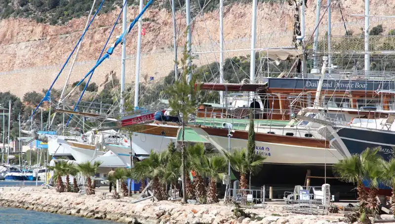 Kaş’ta Gezi Tekneleri Yaz Sezonuna Hazırlanıyor!