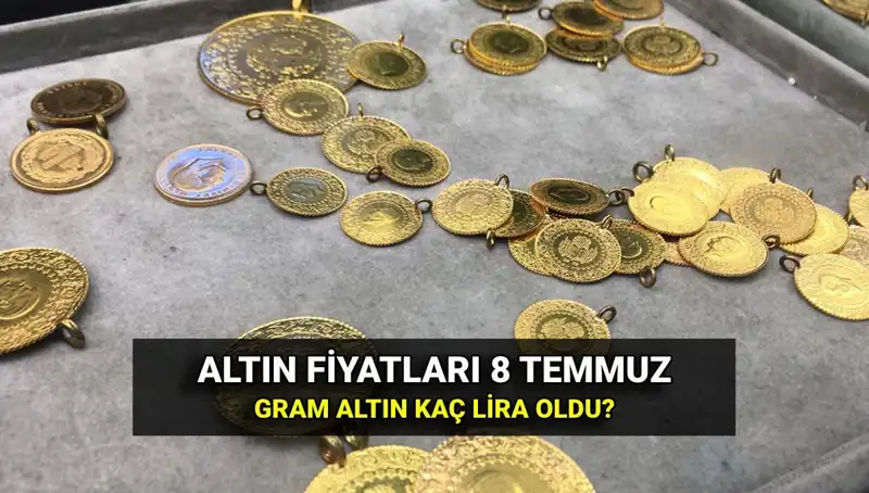 Altın Fiyatlarında Ani Değişiklik: 8 Temmuz Güncel Kuru Açıklandı!