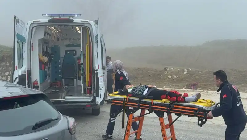 Düzce'de Yoğun Sis Kazalara Sebep Oldu: 6 Yaralı