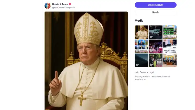 Trump, Papalıkta İmajını Güçlendiriyor: Hiç Olmadığı Kadar Özgüvenli