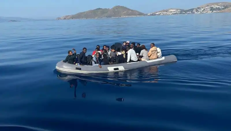 Bodrum’da 25 Düzensiz Göçmen Yakalandı: Sınır Güvenliği Harekete Geçti